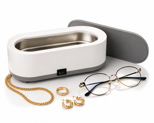 Portable Ultrasonic Jewelry & Eyeglass Cleaner