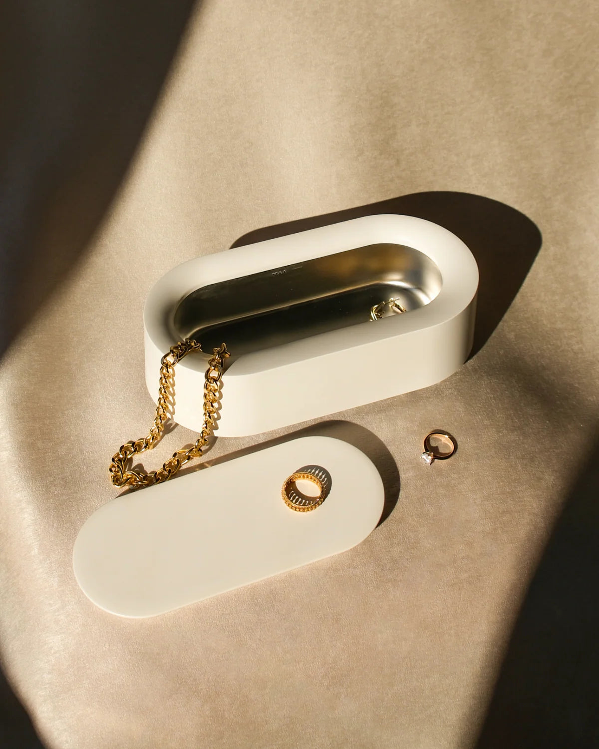 Portable Ultrasonic Jewelry & Eyeglass Cleaner