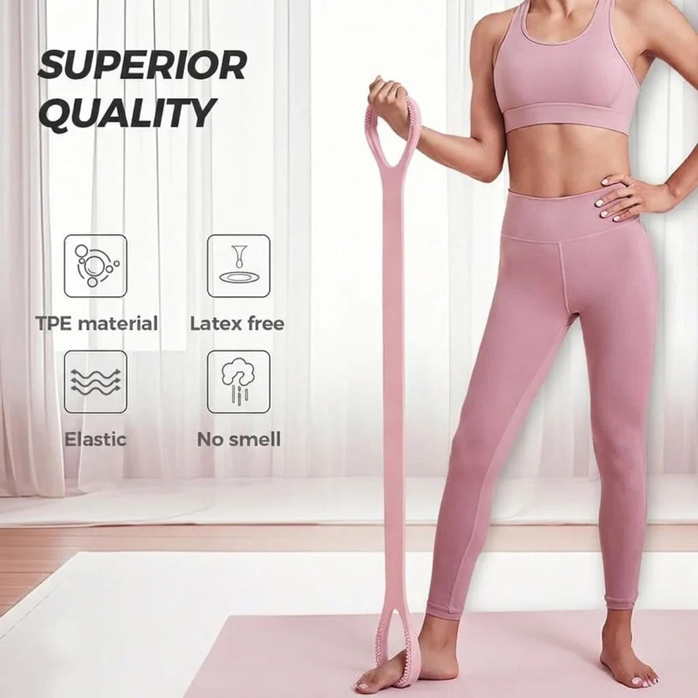 Figure 8 Workout Resistance Band for Yoga (Pack of 2)